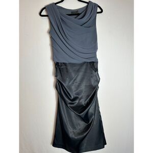 Sophisticated The Limited Event Black and Blue Dress Size 4